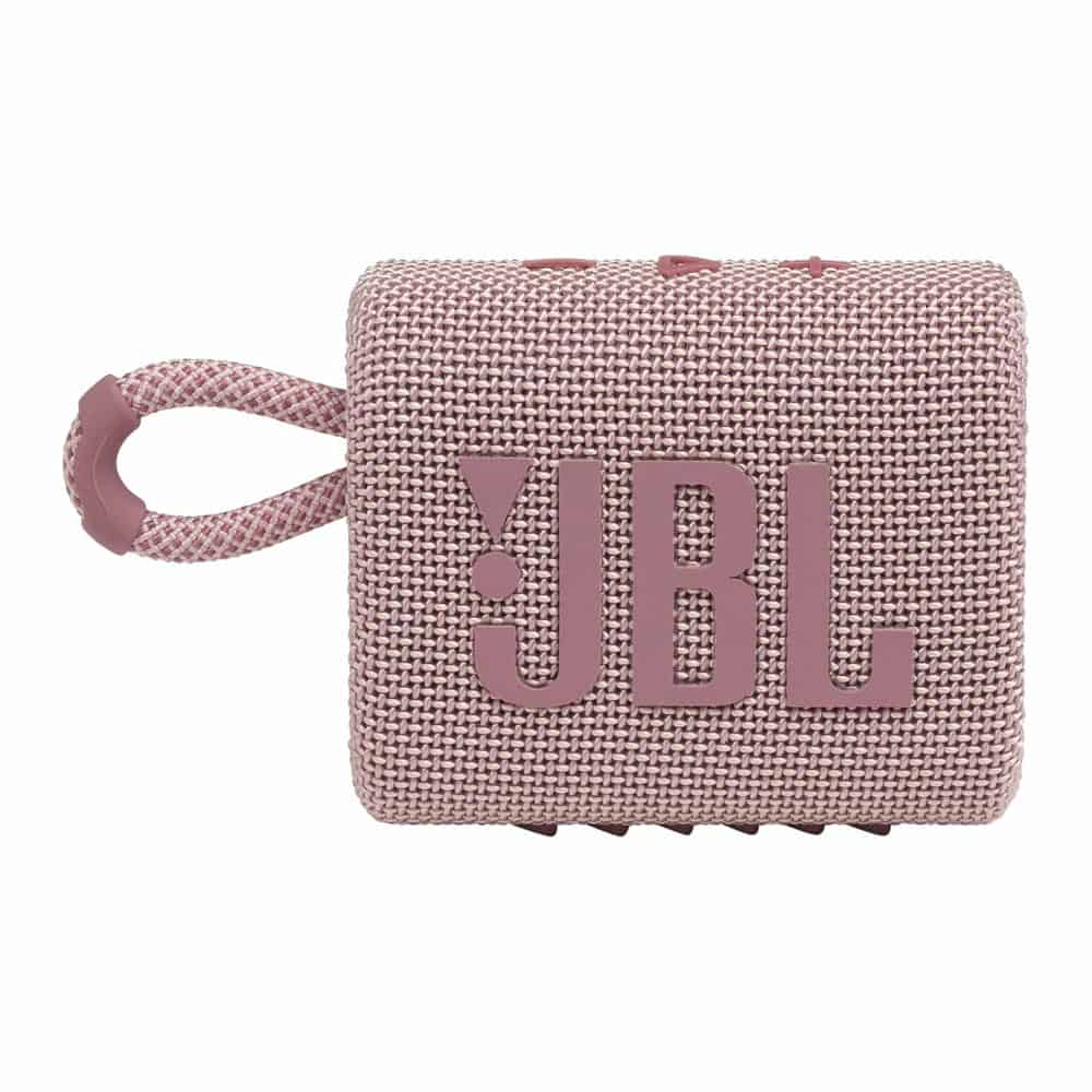 (image for) JBL GO 3 Compact Waterproof Portable Bluetooth Speaker Pink